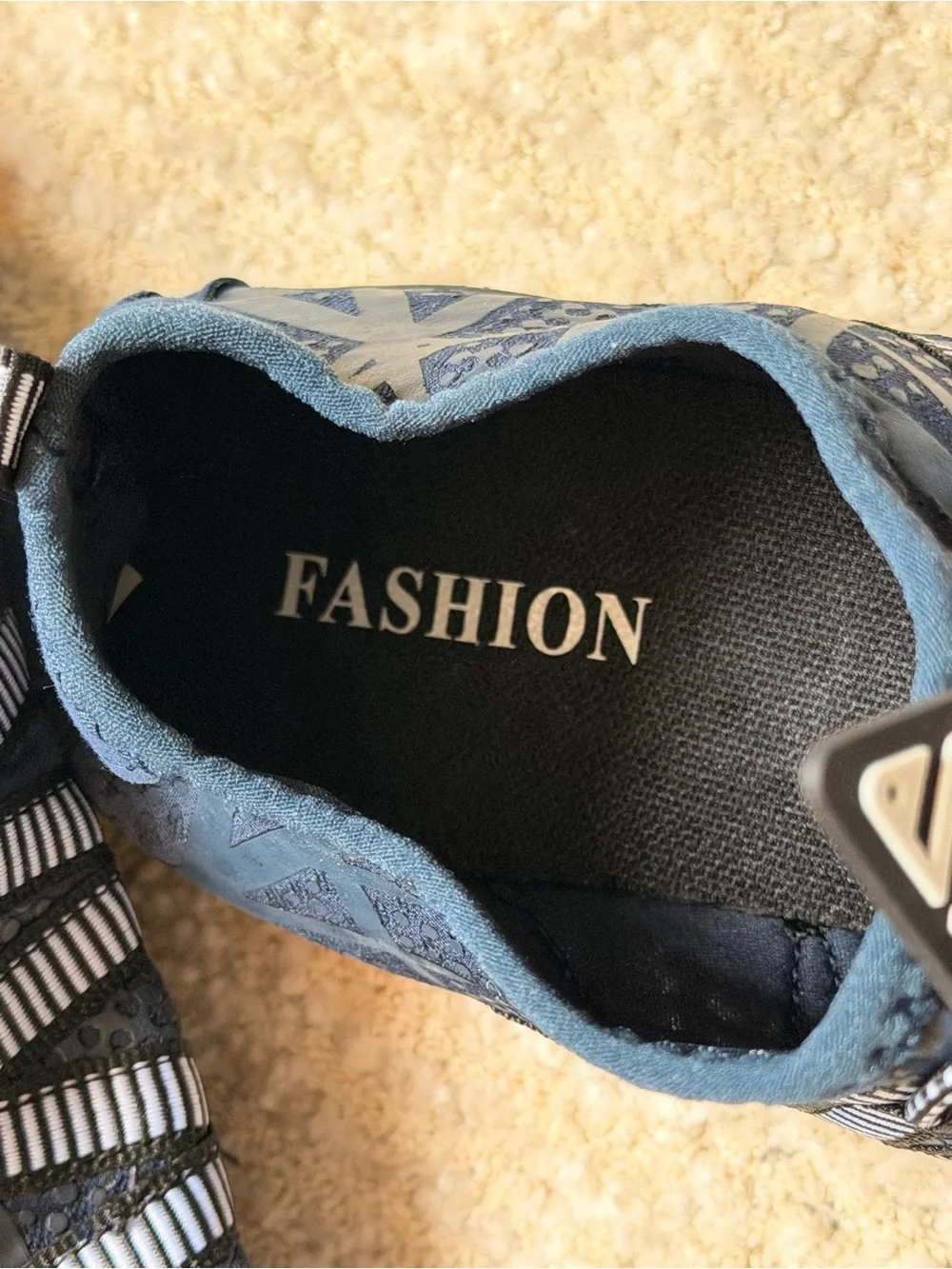Fashion Nova Dark Navy Slip-On Men’s Boat Shoes